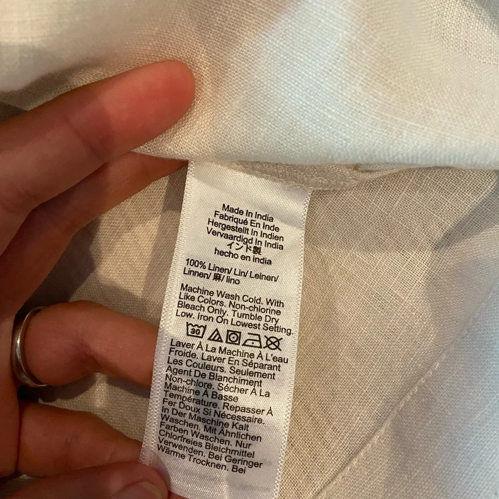 NWT Jcrew square neck button bank tank small - Picture 5 of 9